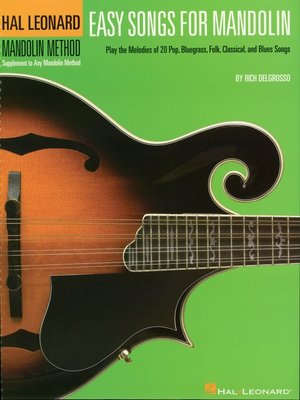 cover image of Easy Songs for Mandolin